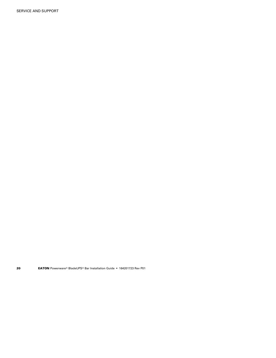 Eaton Electrical Powerware BladeUPS Bar User Manual | Page 24 / 28