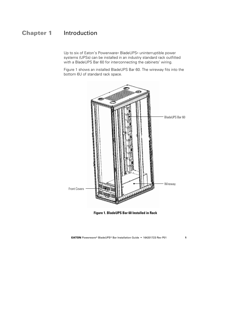 Chapter 1 introduction | Eaton Electrical Powerware BladeUPS Bar User Manual | Page 5 / 28