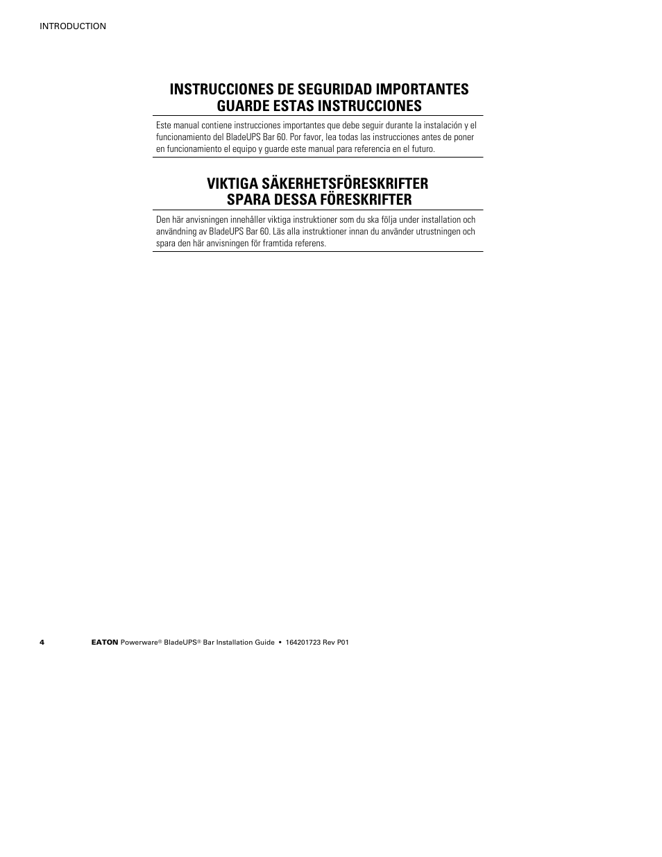 Eaton Electrical Powerware BladeUPS Bar User Manual | Page 8 / 28