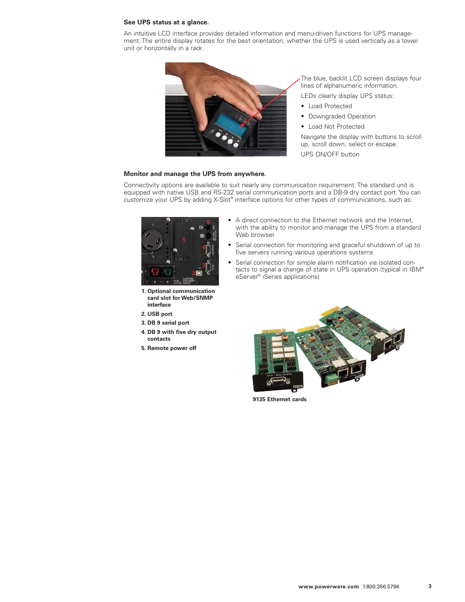 Eaton Electrical 9135 User Manual | Page 3 / 6