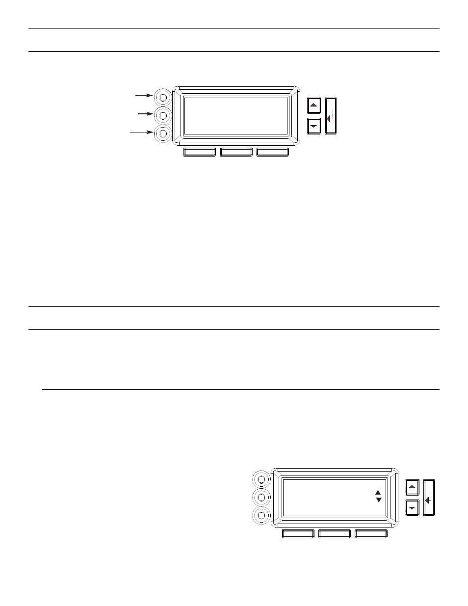 501 displaying and moving through the menus, 400 using the ferrups’ front panel lights, 500 using the display | Eaton Electrical 0800-2000 User Manual | Page 10 / 28