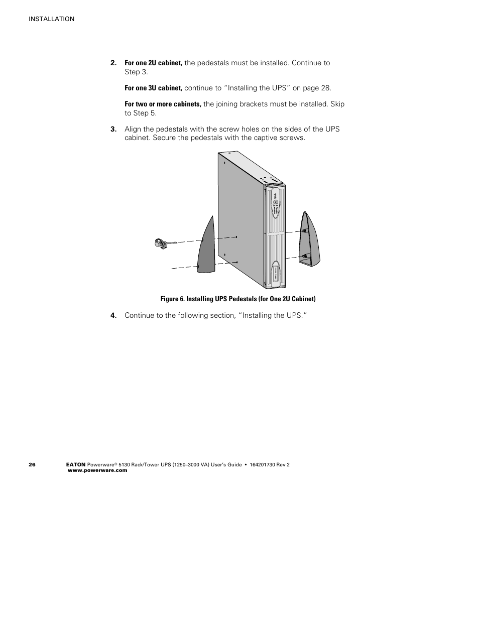 Eaton Electrical Powerware 5130 Rack/Tower UPS 1250-3000 VA User Manual | Page 32 / 74