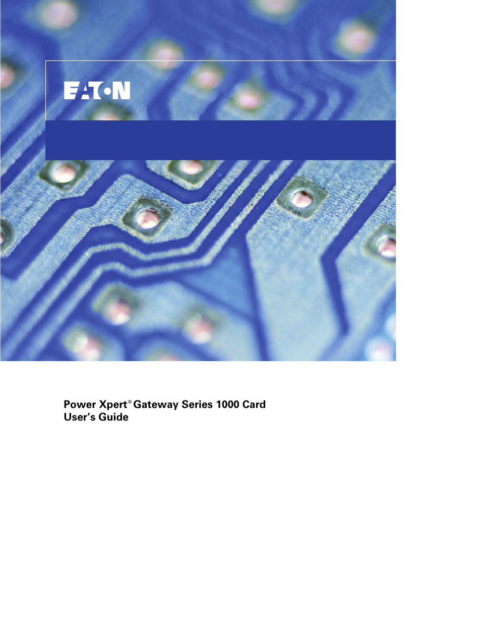 Eaton Electrical 1000 User Manual | 84 pages