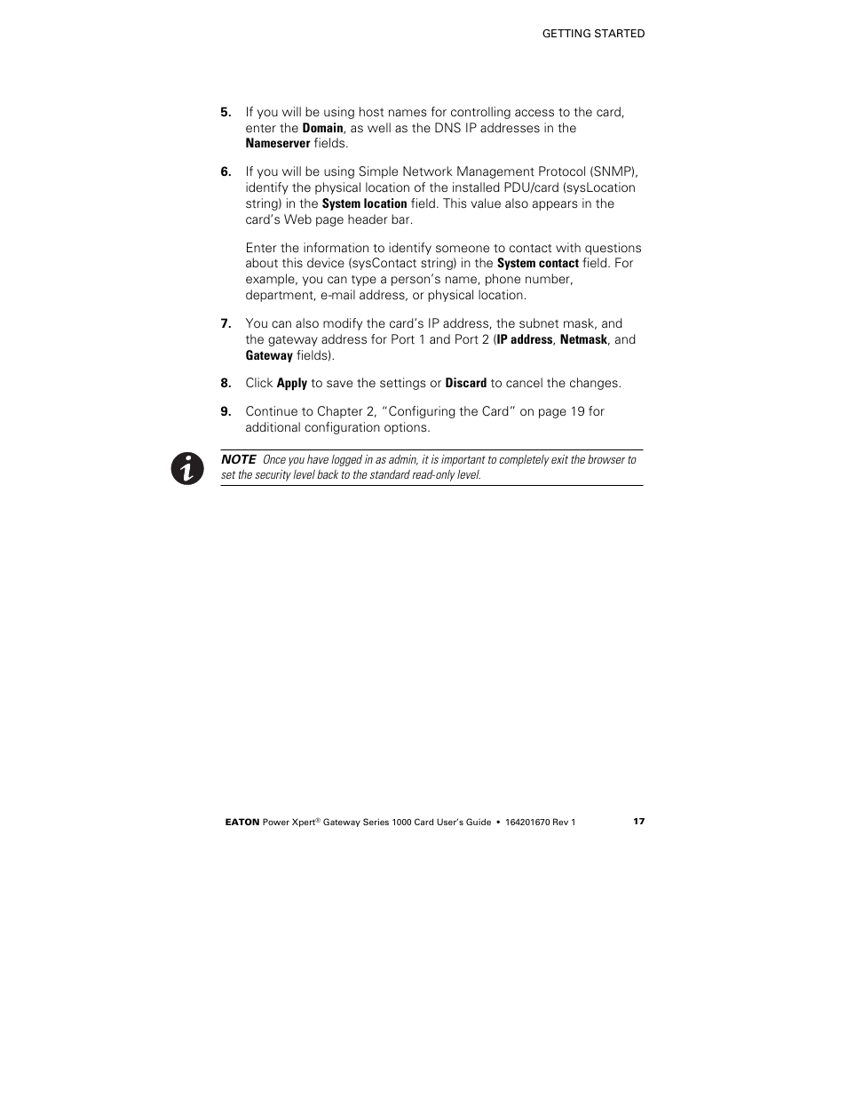 Eaton Electrical 1000 User Manual | Page 21 / 84