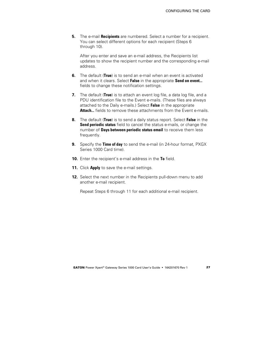 Eaton Electrical 1000 User Manual | Page 31 / 84