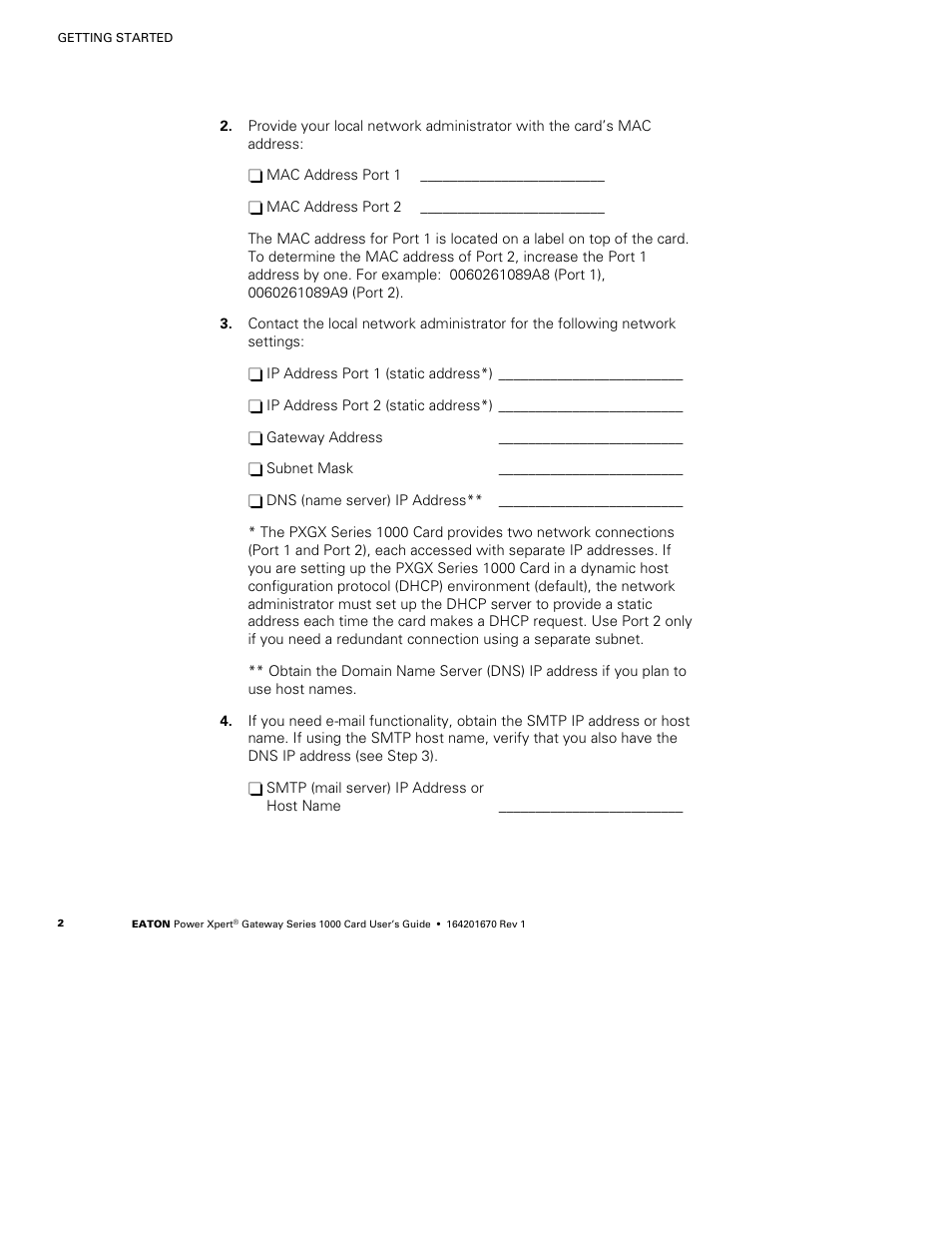 Eaton Electrical 1000 User Manual | Page 6 / 84