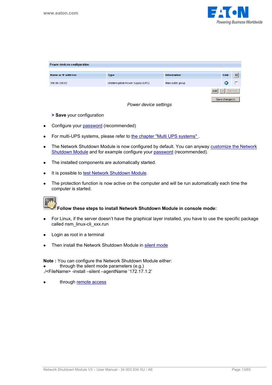 Eaton Electrical V3 User Manual | Page 14 / 65