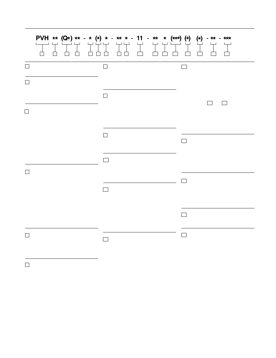 Model code | Eaton Electrical PVH63 User Manual | Page 8 / 8