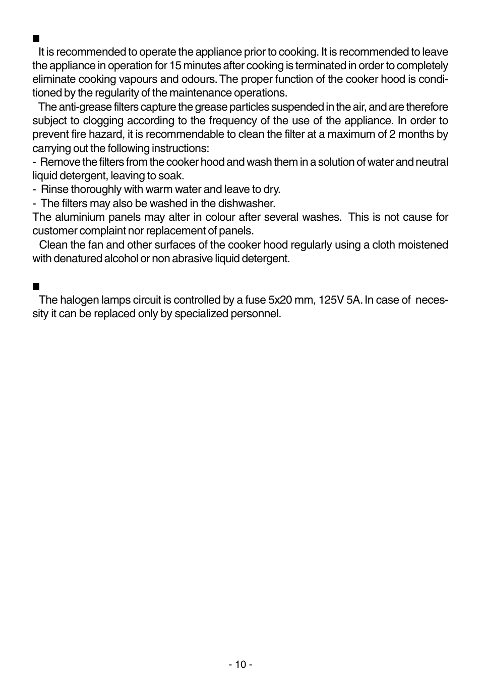 Elitair ZN-36 User Manual | Page 10 / 32