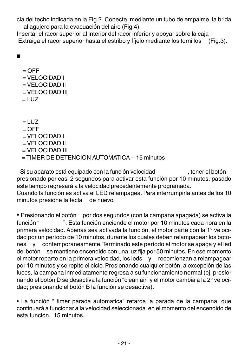 Elitair ZN-36 User Manual | Page 21 / 32