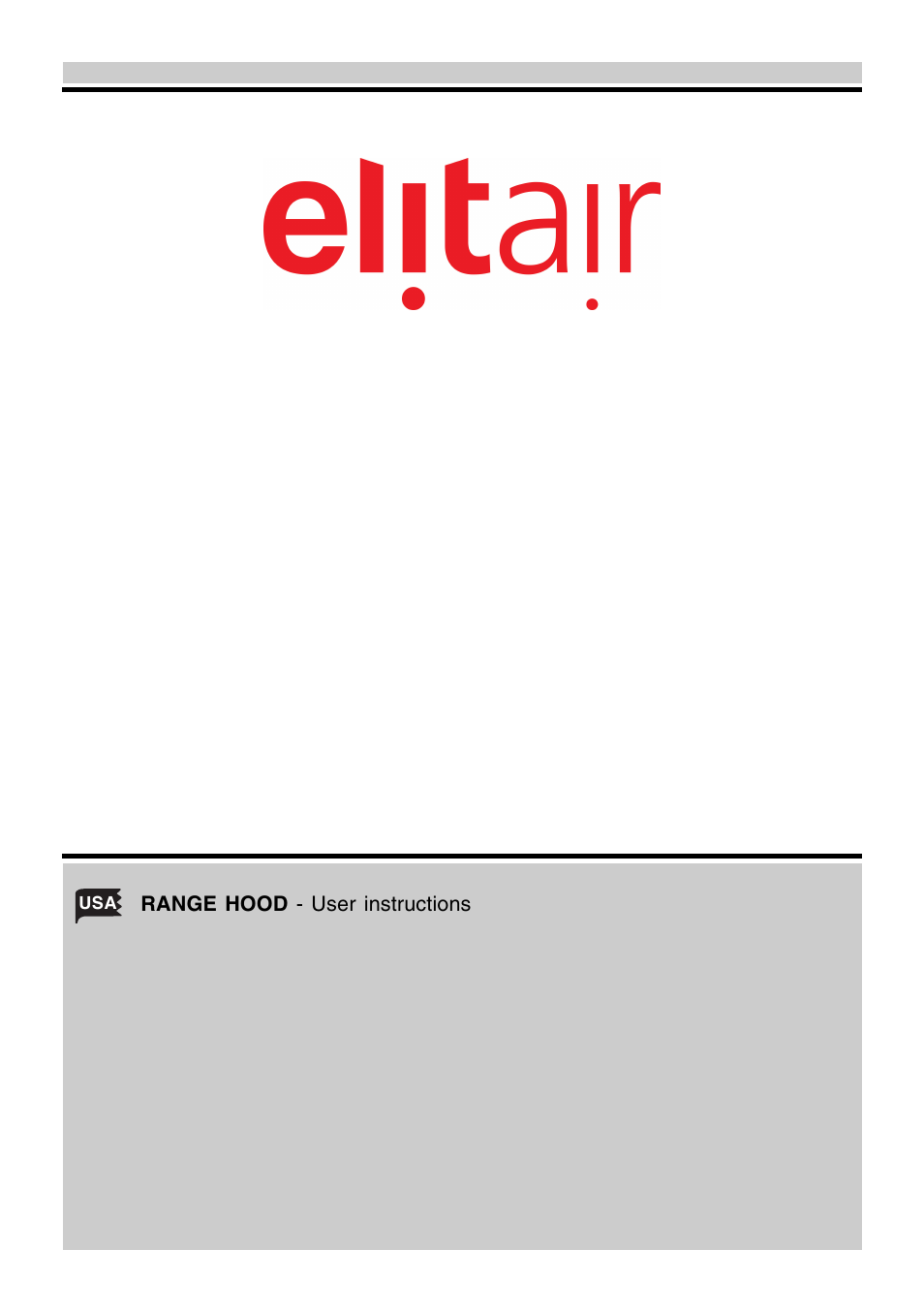 Elitair MC-I-6090 User Manual | 12 pages