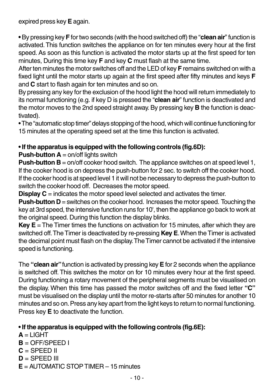 Elitair MC-I-6090 User Manual | Page 10 / 12