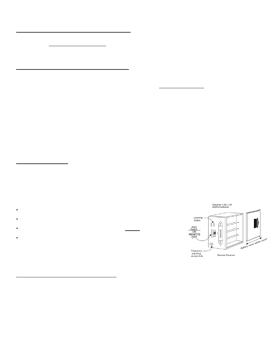 Remote receiver | Elitegroup TRW-1 User Manual | Page 3 / 9