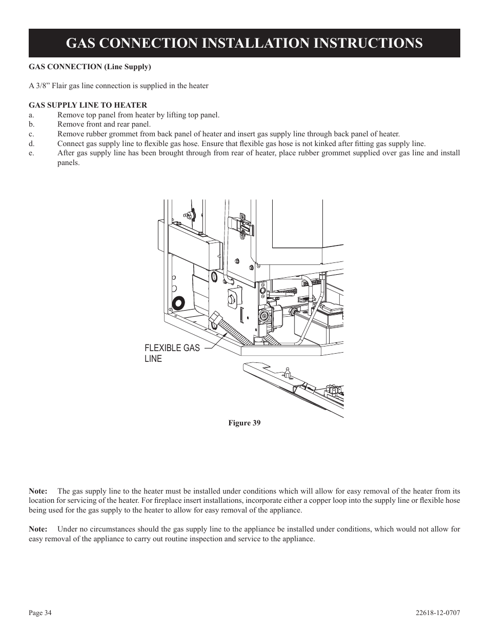 Gas connection installation instructions | Elitegroup MANTIS PV-28SV55-(CN User Manual | Page 34 / 56