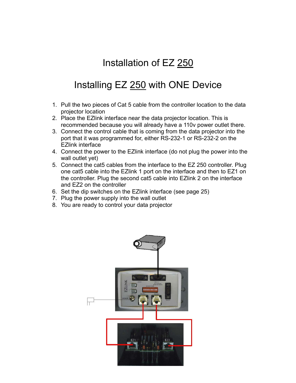 Eiki EZ 250 User Manual | Page 23 / 30