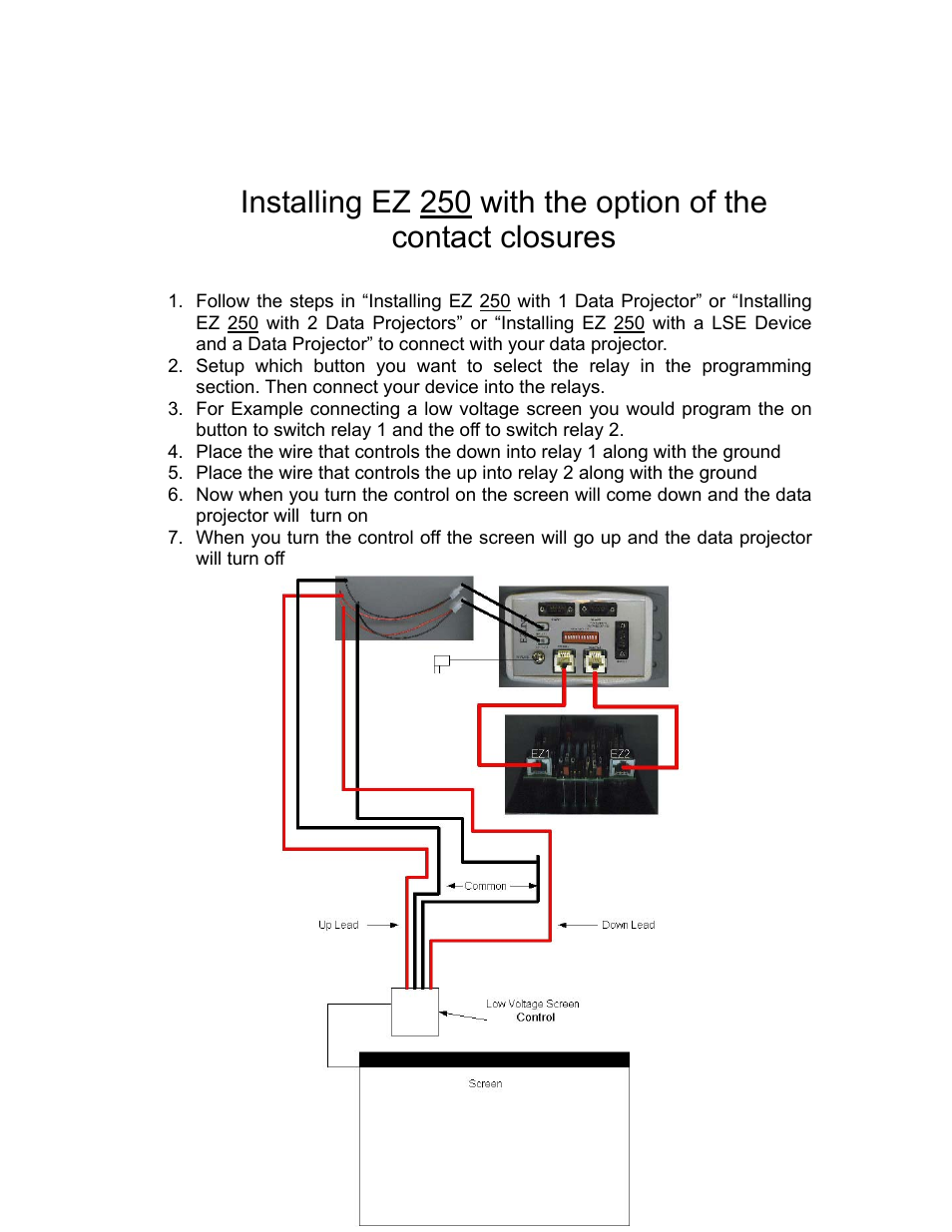 Eiki EZ 250 User Manual | Page 27 / 30