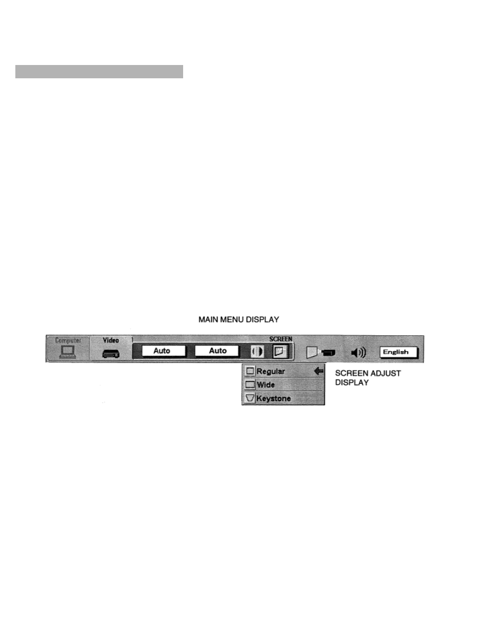 Picture screen adjustment | Eiki LC-X990 User Manual | Page 35 / 54