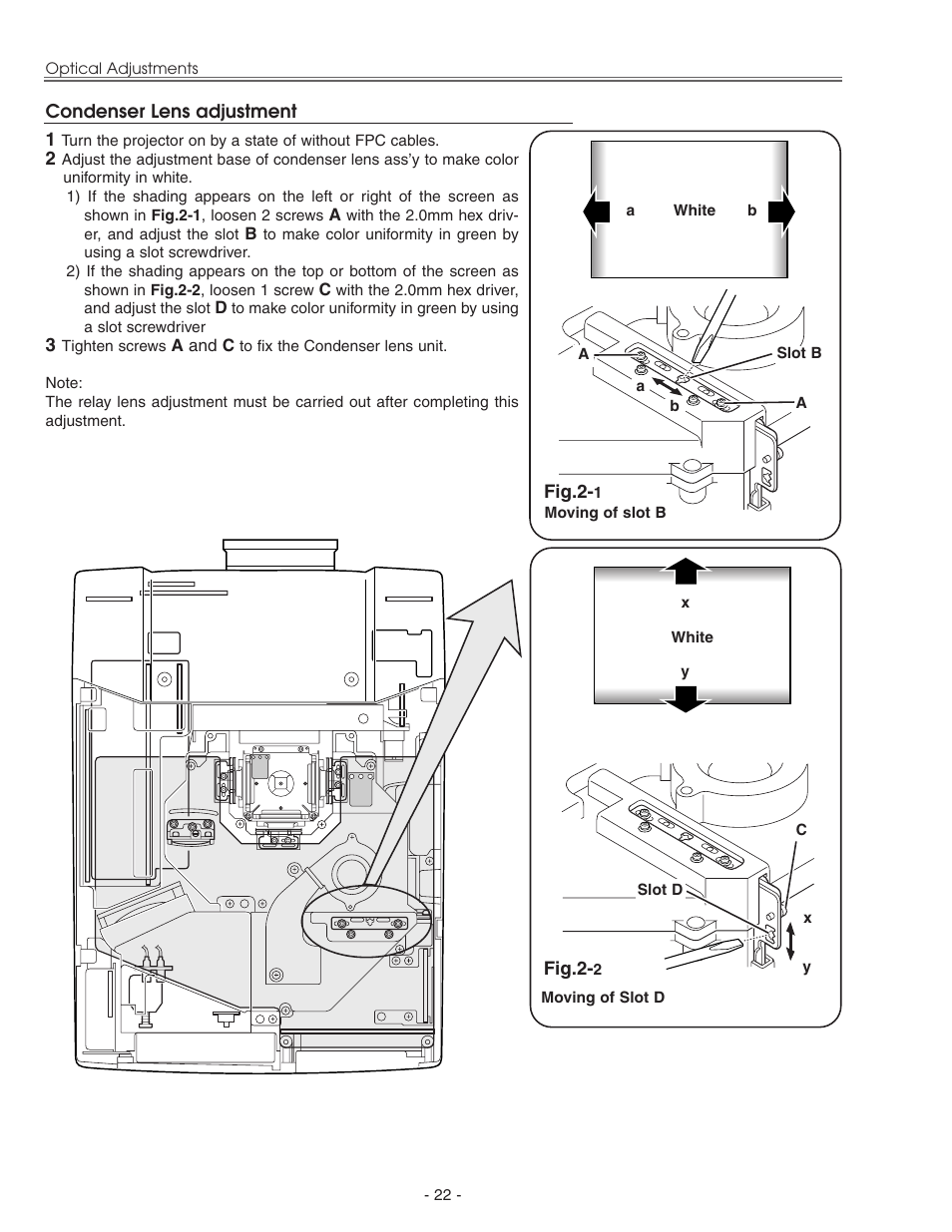 Eiki LC-X71 LC-X71L User Manual | Page 22 / 107