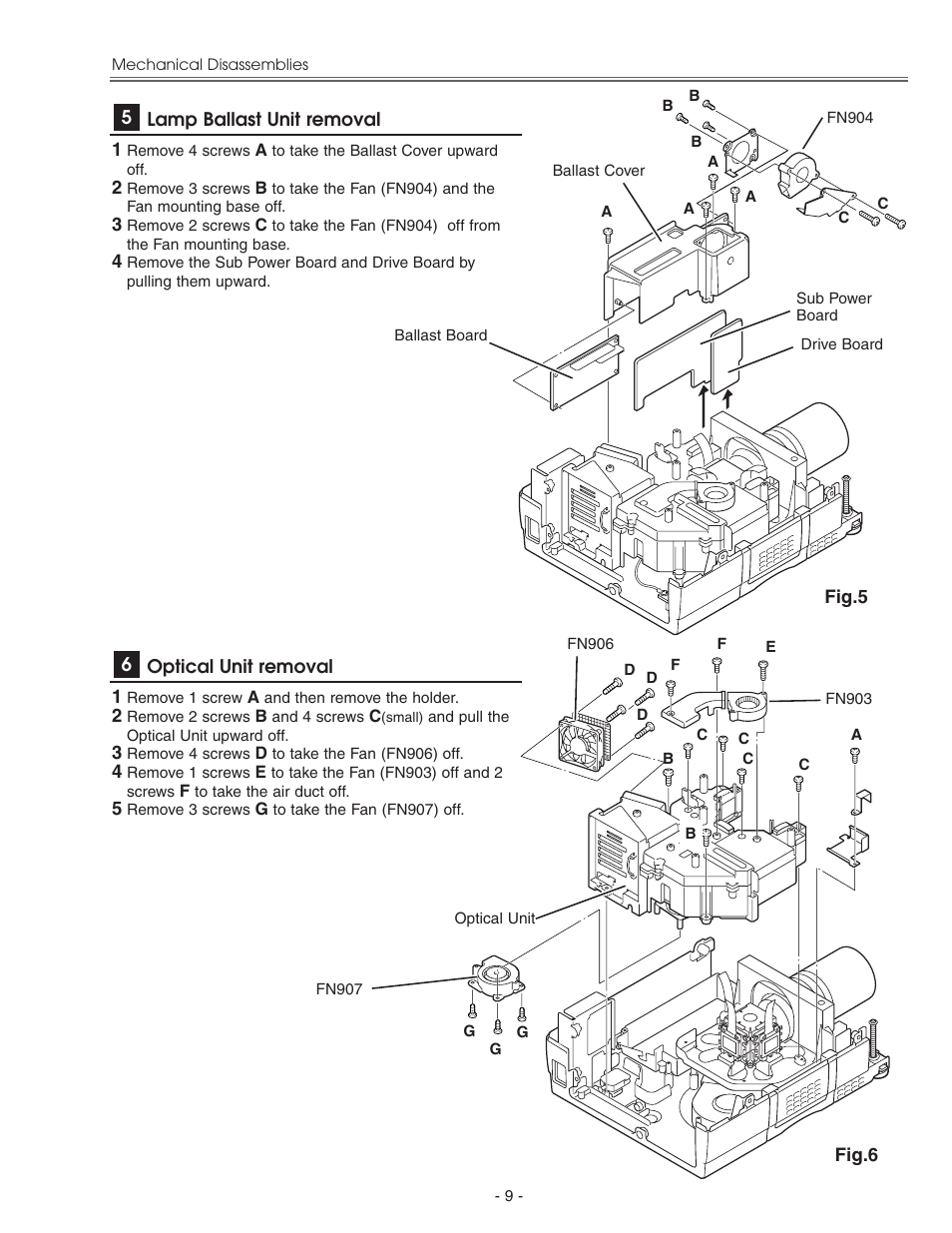 Eiki LC-X71 LC-X71L User Manual | Page 9 / 107