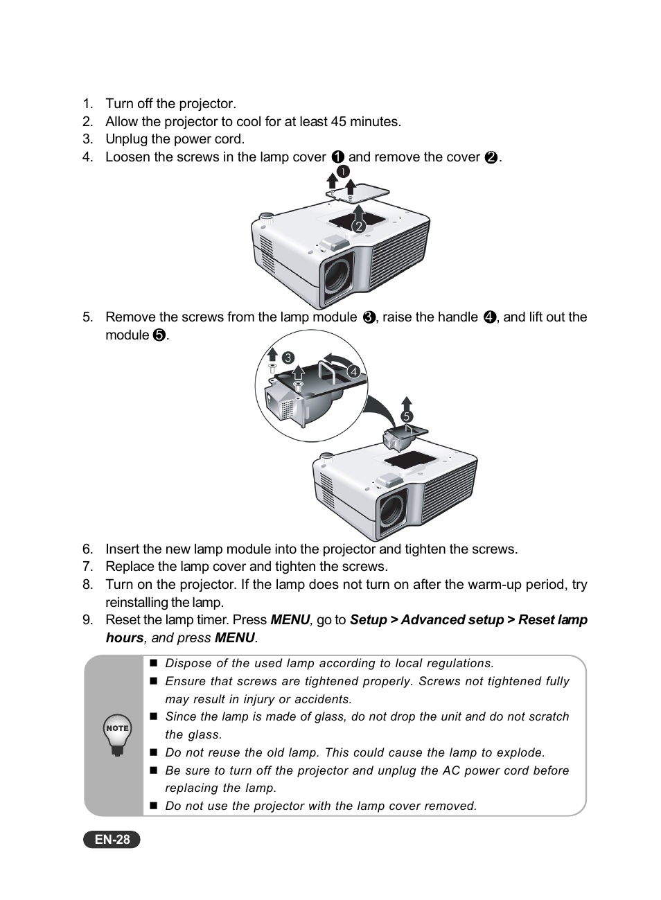 Eiki EIP-X350 User Manual | Page 29 / 35