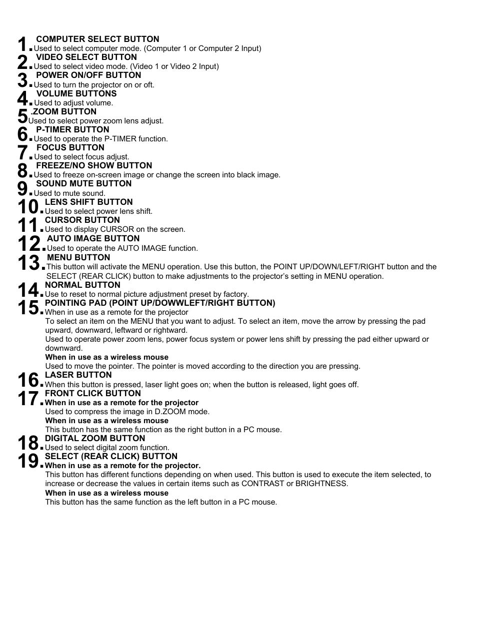 Eiki LC-X2U User Manual | Page 25 / 58