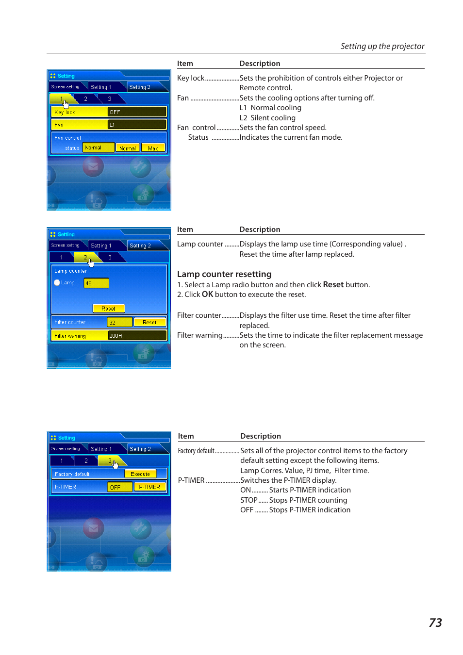 Eiki QXXAVC922---P User Manual | Page 73 / 144