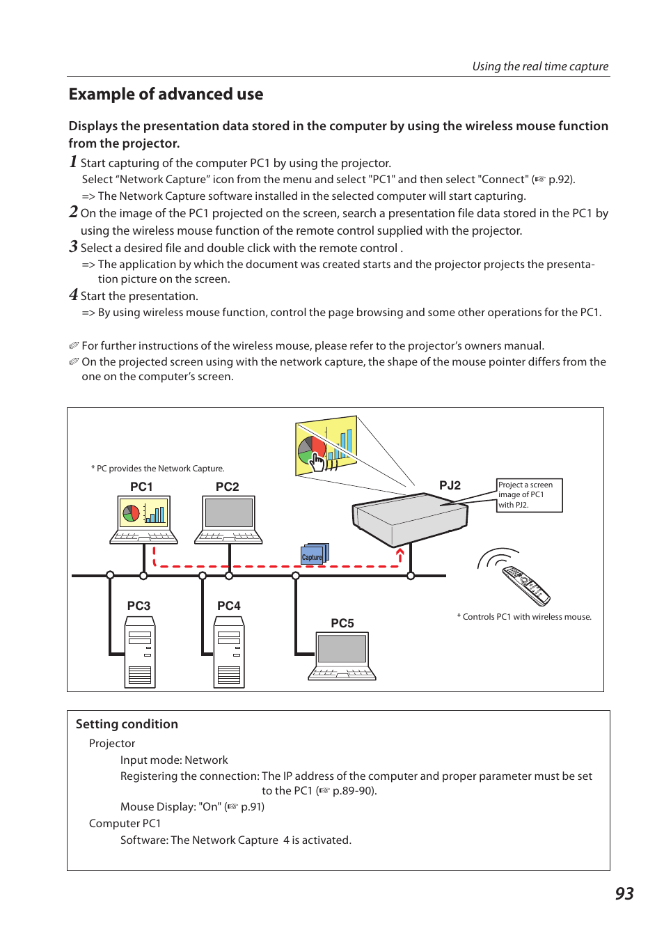 Example of advanced use | Eiki QXXAVC922---P User Manual | Page 93 / 144
