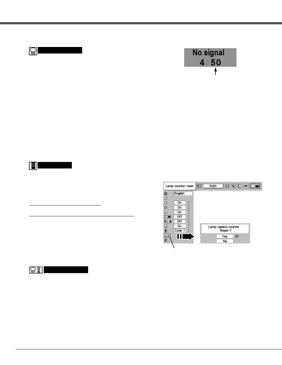 Setting | Eiki LC-XM2 User Manual | Page 36 / 44