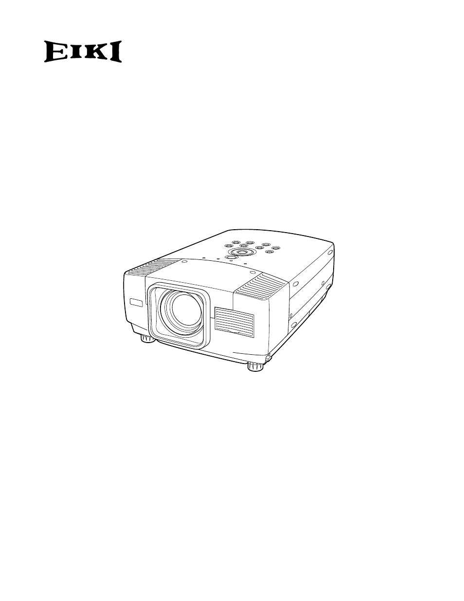 Eiki LC-XG100 User Manual | 48 pages