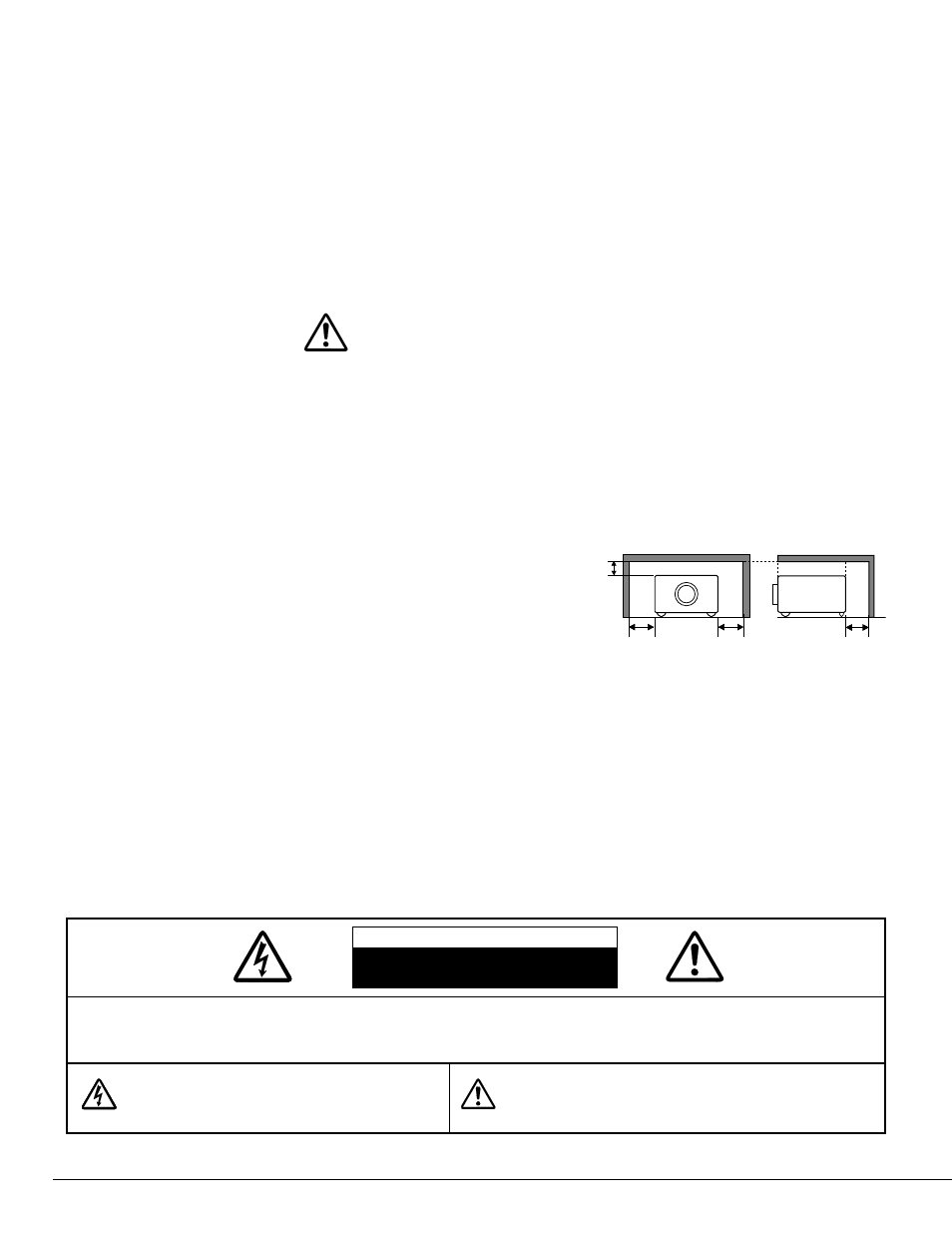 Safety precautions | Eiki LC-XG100 User Manual | Page 2 / 48