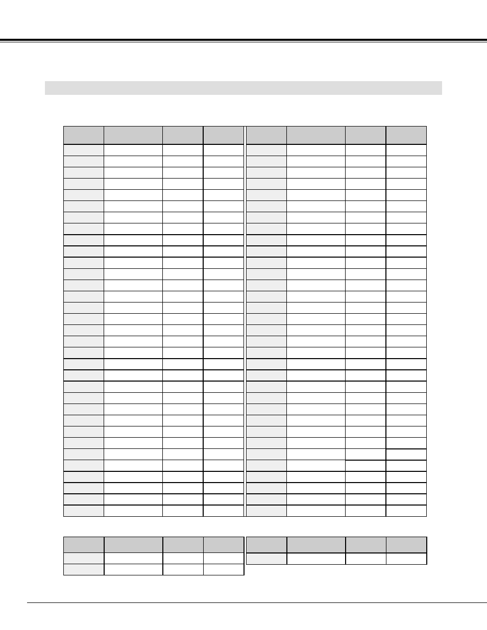 Compatible computer specifications, Computer input compatible computer specifications | Eiki LC-XG100 User Manual | Page 24 / 48