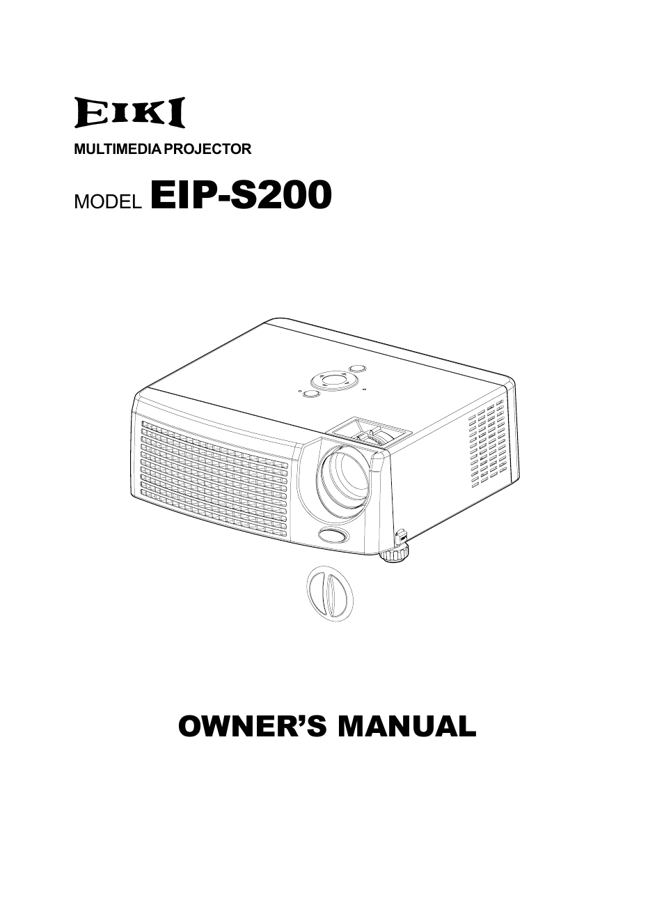 Eiki EIP-S200 User Manual | 35 pages