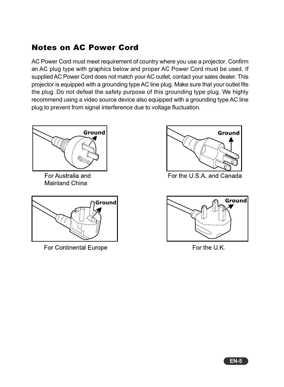 Eiki EIP-S200 User Manual | Page 6 / 35