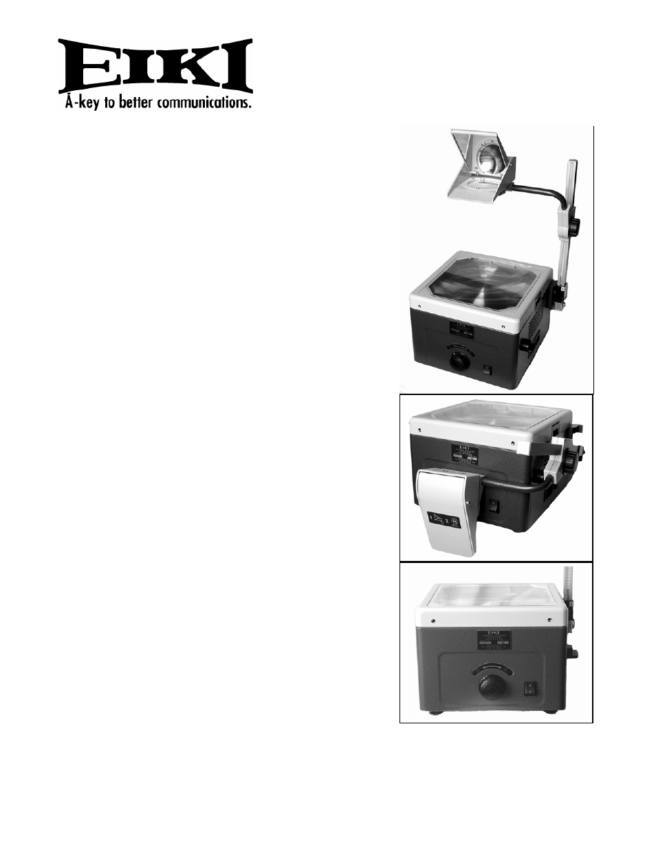 Eiki 392 User Manual | 1 page