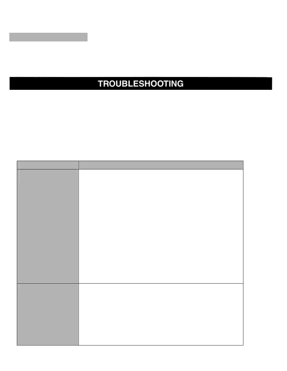 Cleaning the lens, Troubleshooting, Problem try these solutions | Eiki LC-X984 User Manual | Page 51 / 54