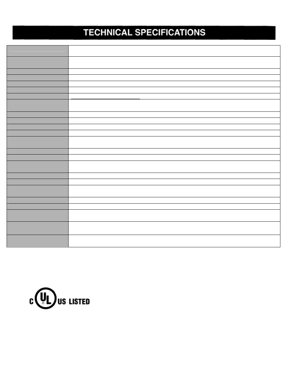 Technical specifications | Eiki LC-X984 User Manual | Page 53 / 54