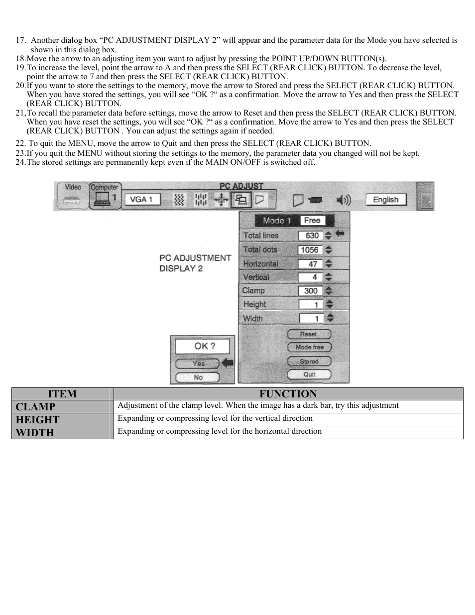 Eiki Multimedia Projector LC-X1UA User Manual | Page 44 / 56