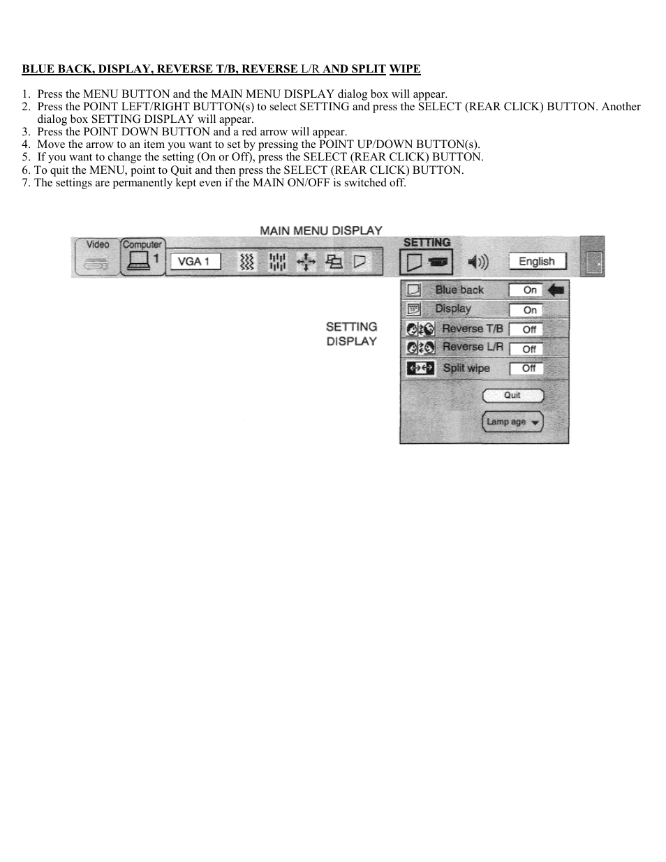 Eiki Multimedia Projector LC-X1UA User Manual | Page 48 / 56