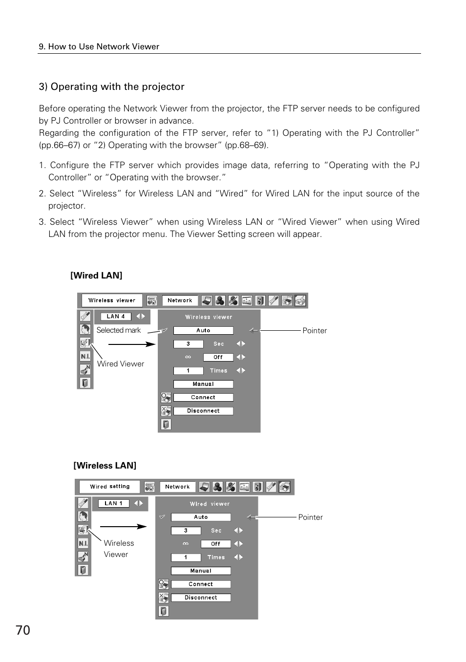 Eiki WL-30(XG-705A) User Manual | Page 70 / 99