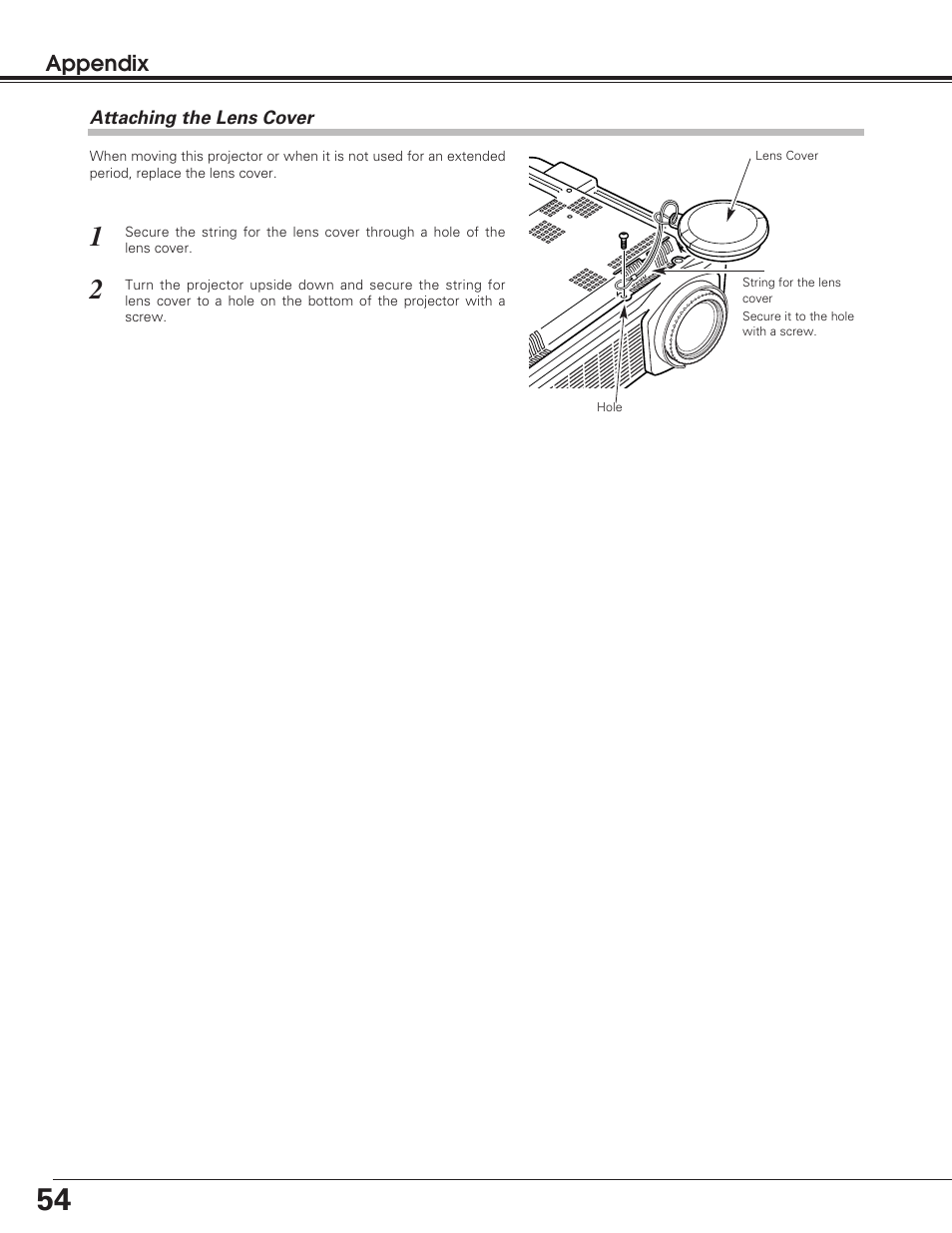 Eiki LC-SB20 User Manual | Page 54 / 56