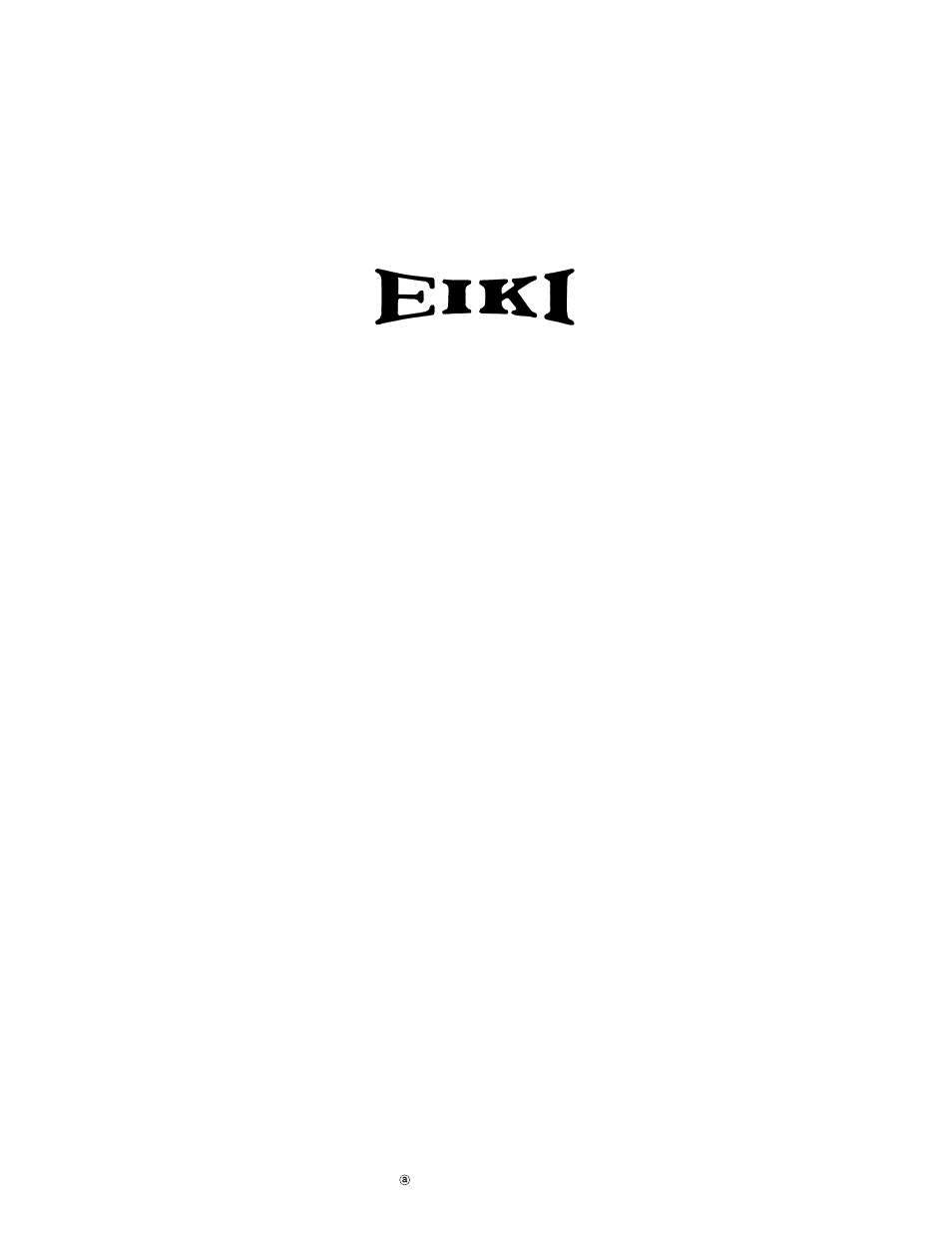 Eiki LC-NB3W User Manual | Page 44 / 44