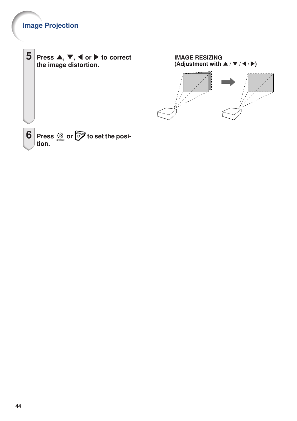 Eiki DLP Projector EIP-5000 User Manual | Page 46 / 109