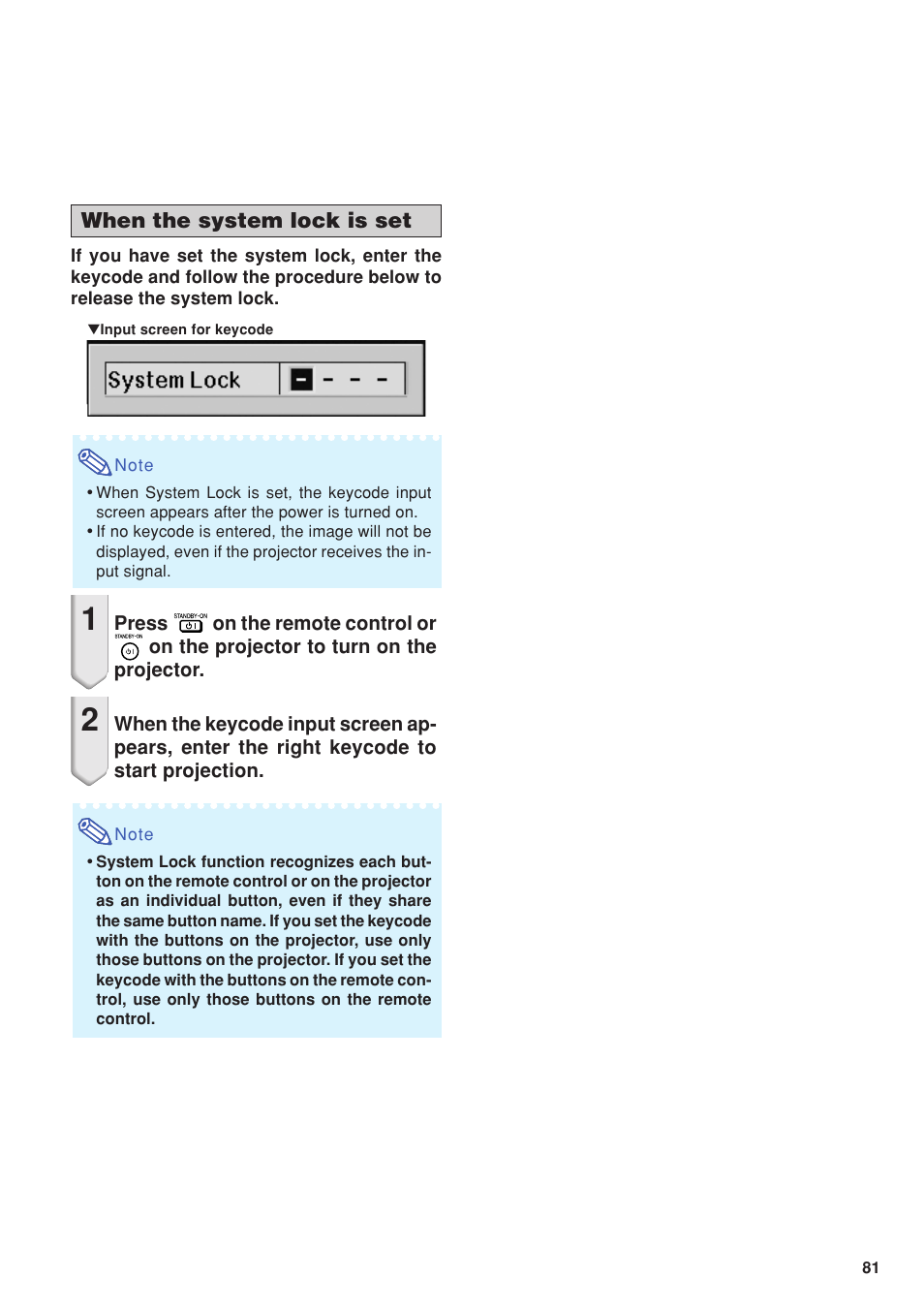 Eiki DLP Projector EIP-5000 User Manual | Page 83 / 109