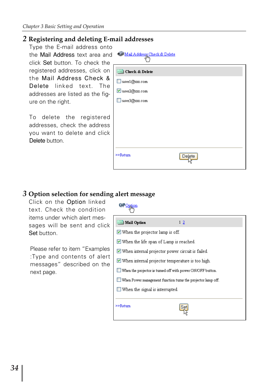 Eiki PjNET-20 User Manual | Page 34 / 114