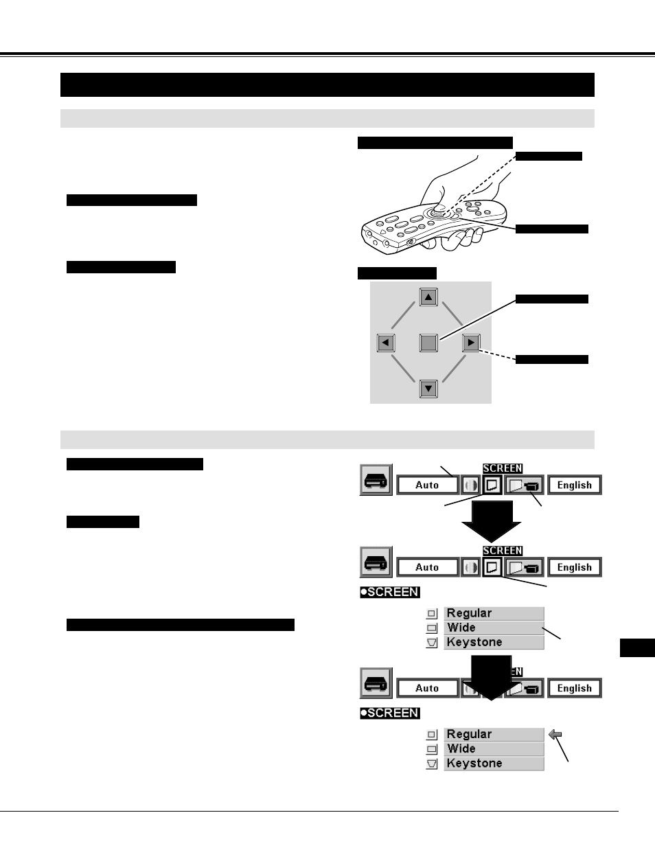 Operating on-screen menu, Before operation | Eiki LC-XNB2W User Manual | Page 17 / 191