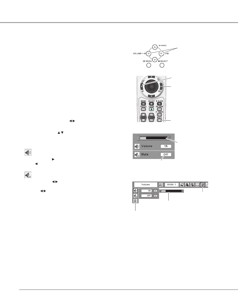 Sound adjustment, Basic operation | Eiki LC-XB33N User Manual | Page 26 / 77