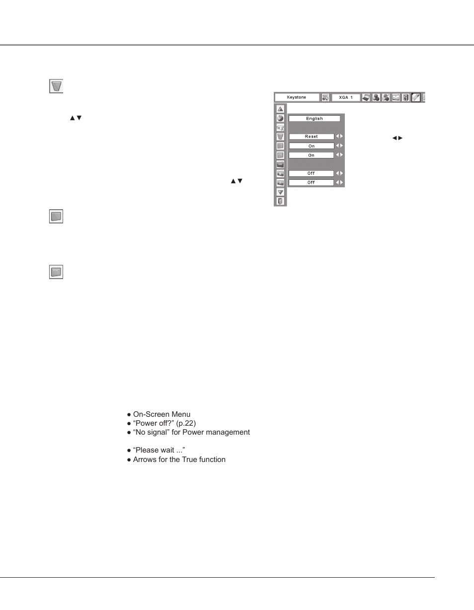 7 setting, Setting | Eiki LC-XB33N User Manual | Page 47 / 77