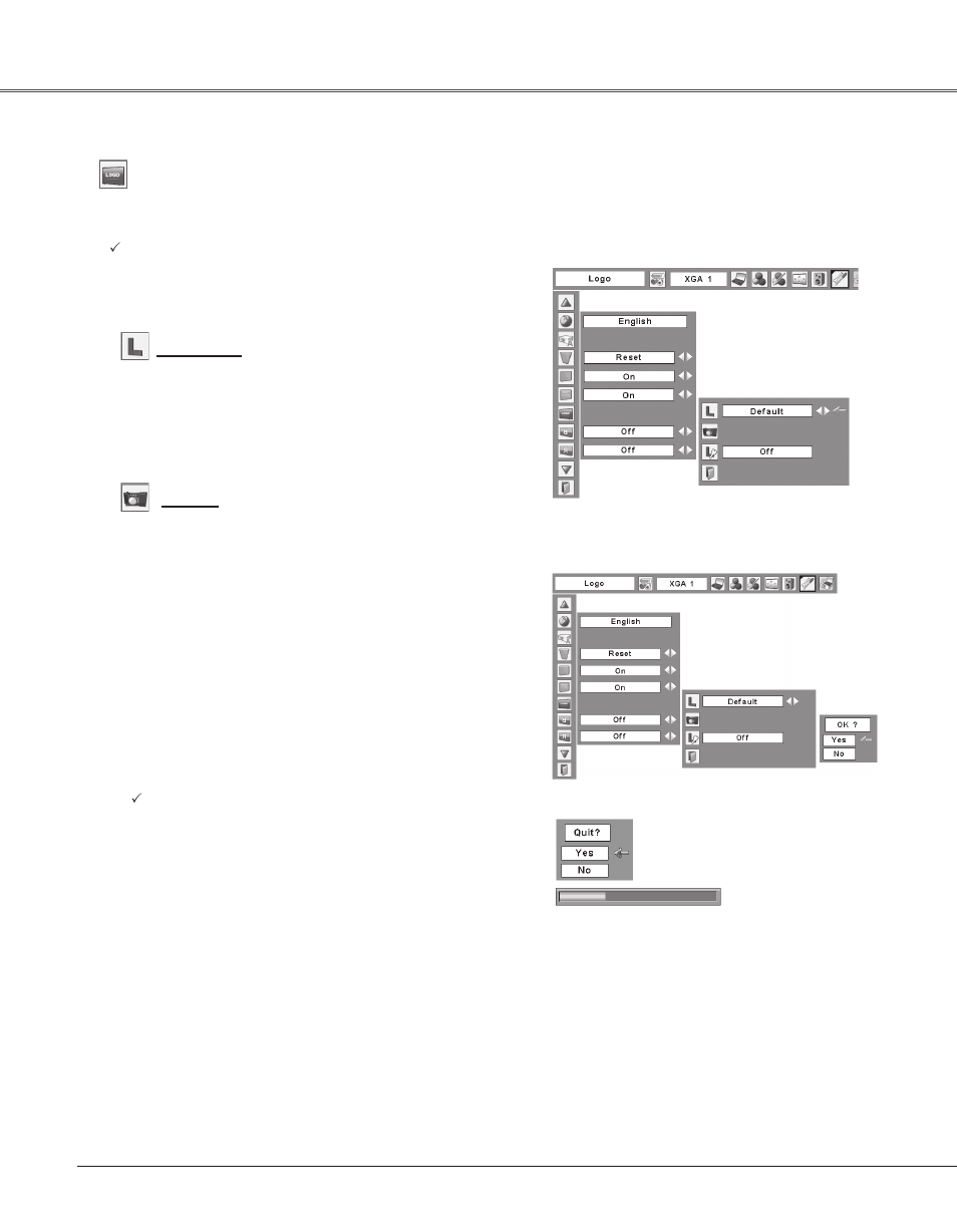 Setting | Eiki LC-XB33N User Manual | Page 48 / 77