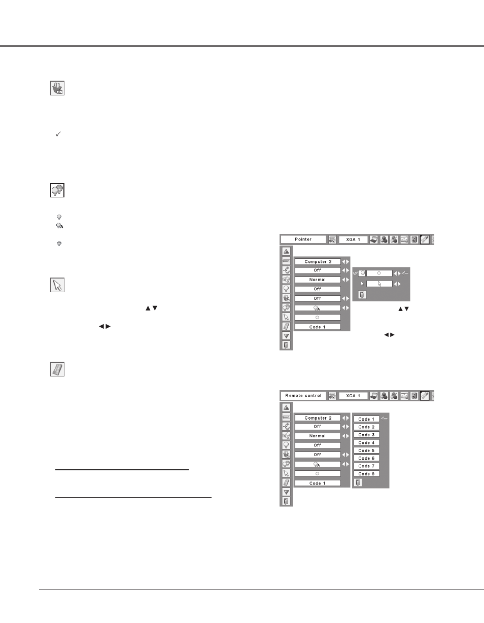 Setting | Eiki LC-XB33N User Manual | Page 52 / 77