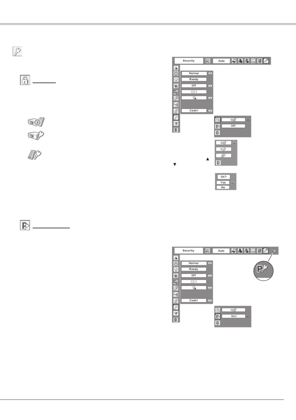 Setting | Eiki LC-XS25 User Manual | Page 53 / 80